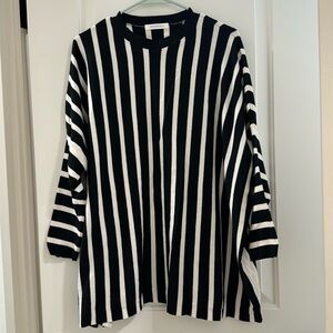 Japan striped tunic